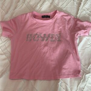 PINK HOWDY TEE-SHIRT
